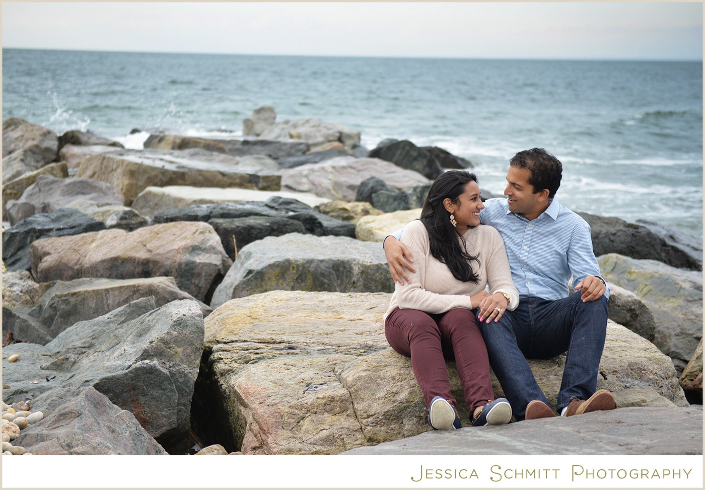long island engagement photography beach