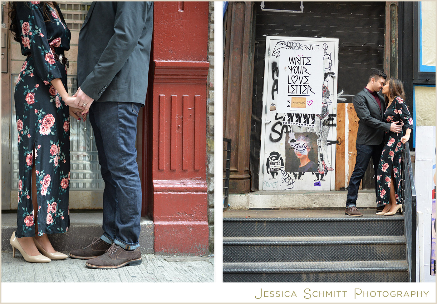 NYC lower east side engagement photography