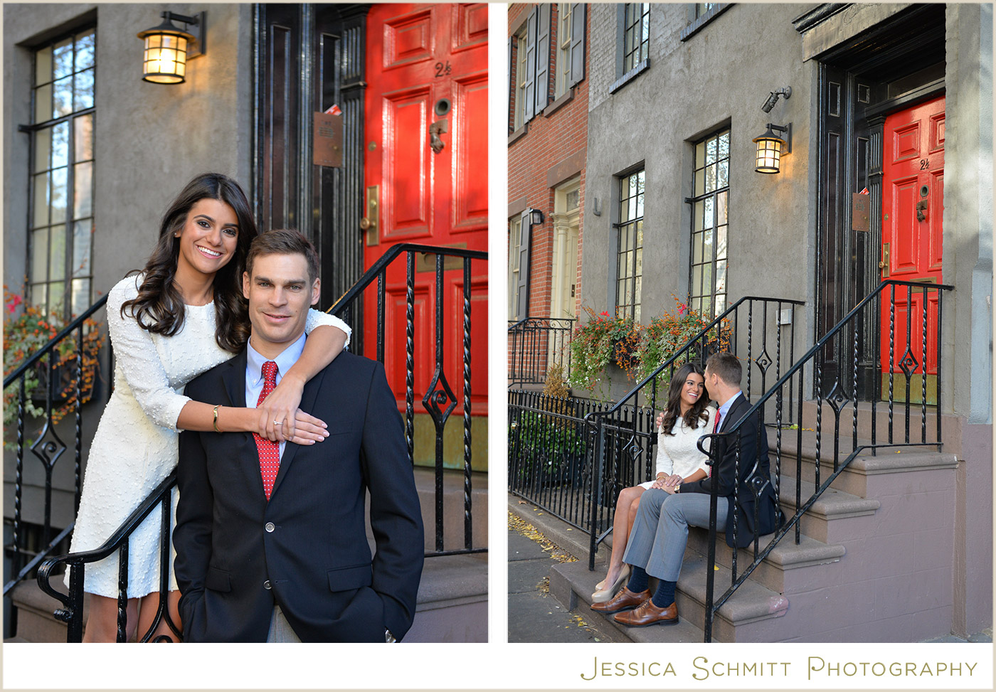 greenwich village nyc engagement photography