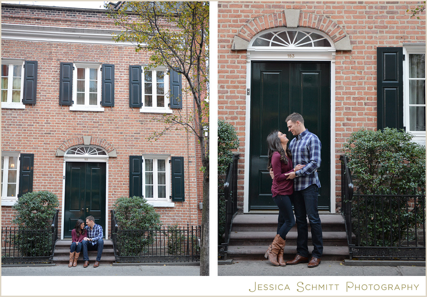 greenwich village nyc engagement photography