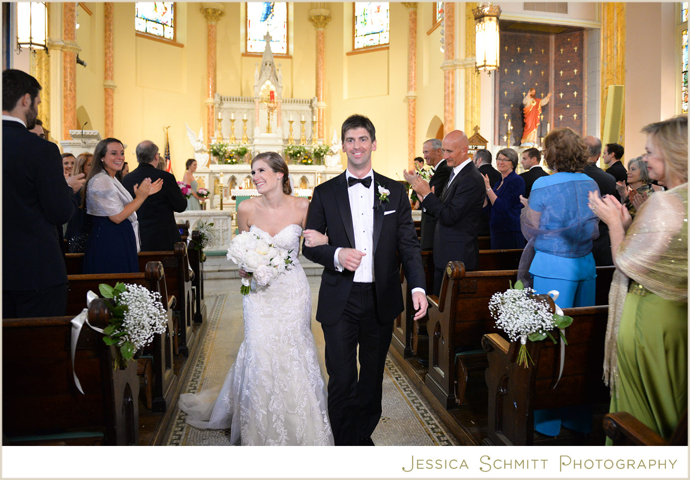 Saint Mary Mother of God church Washington DC wedding photography