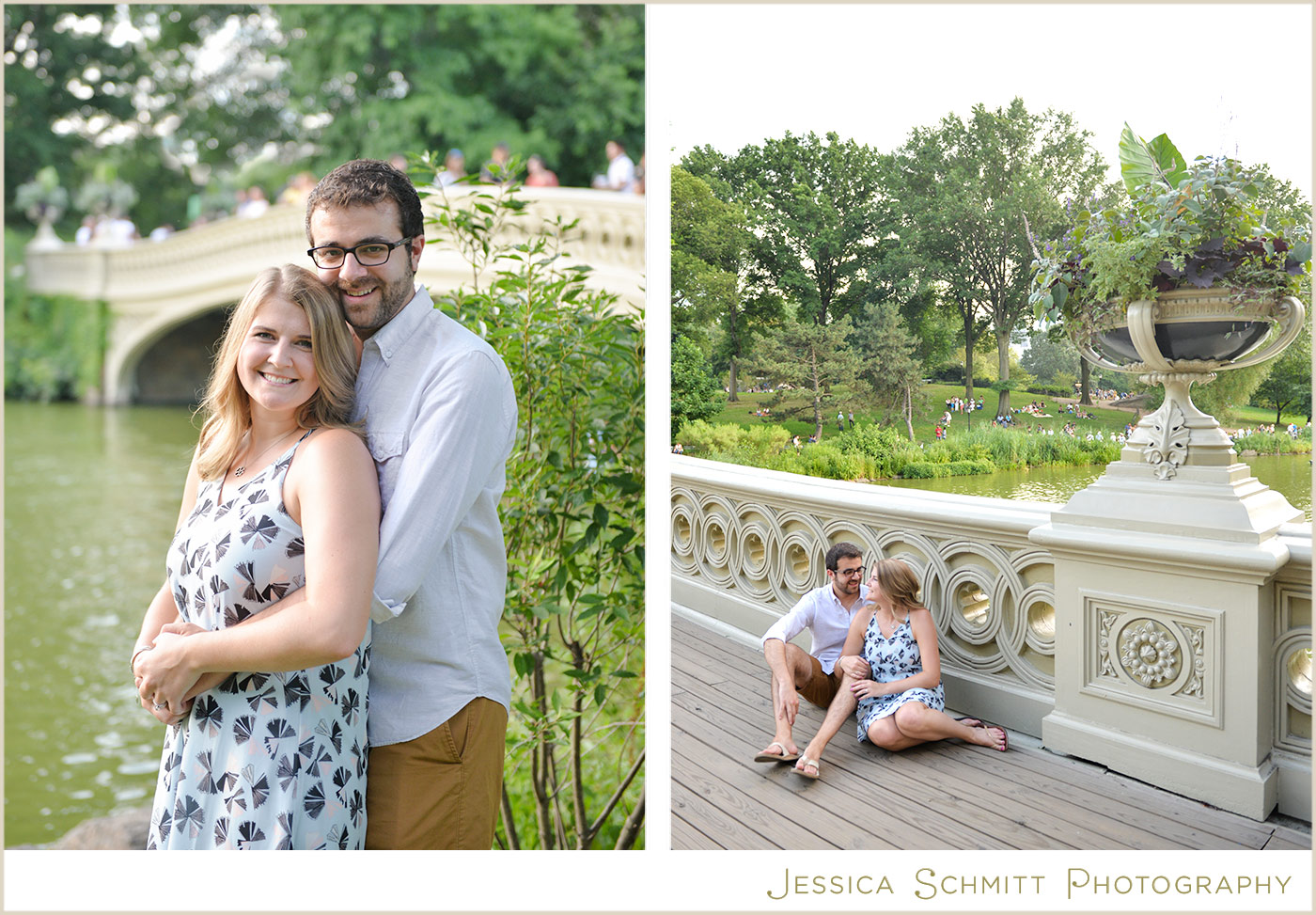 central park engagement photography