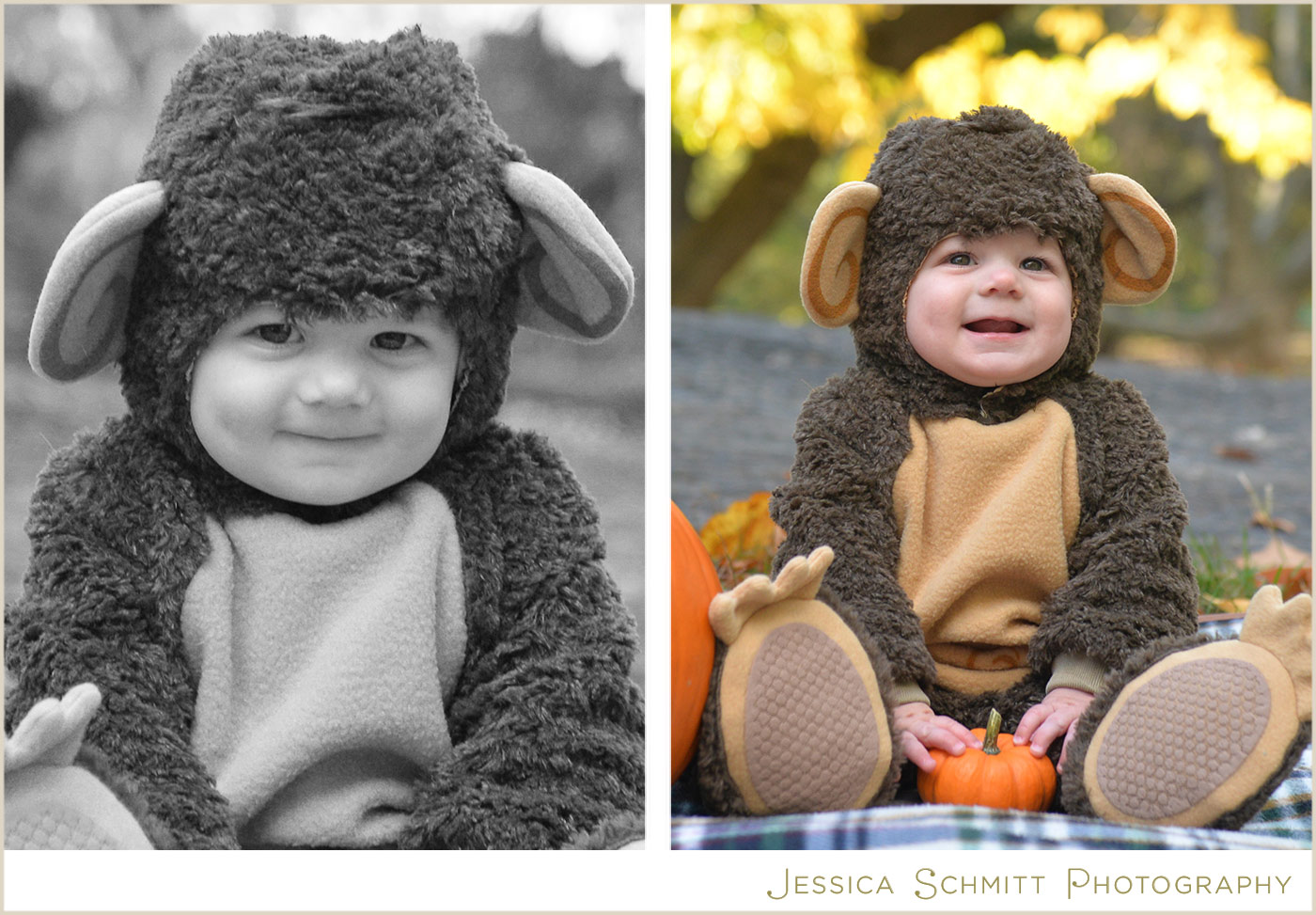 halloween baby portrait