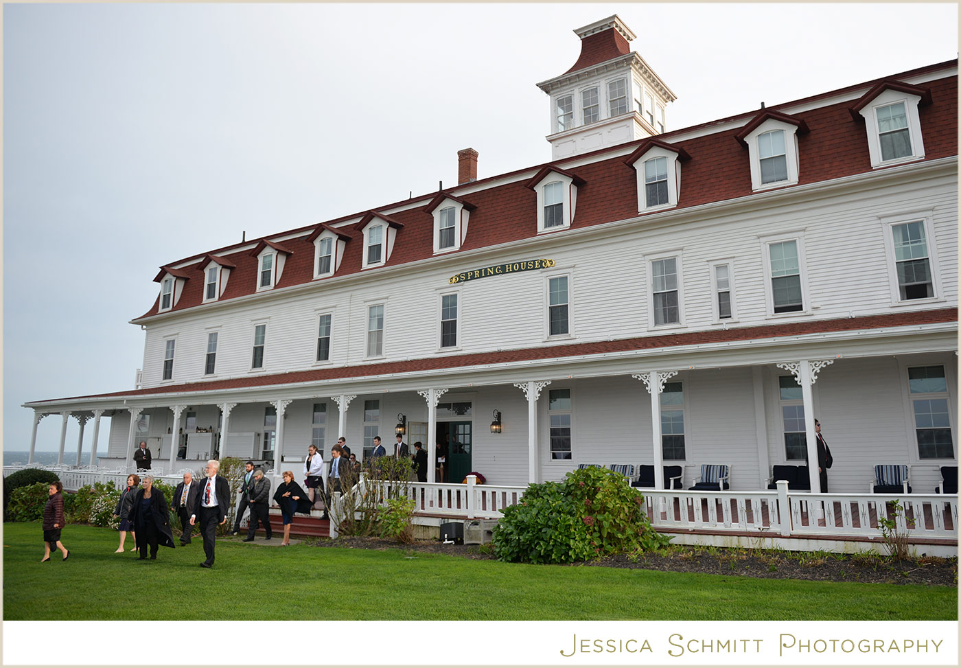 spring house wedding block island