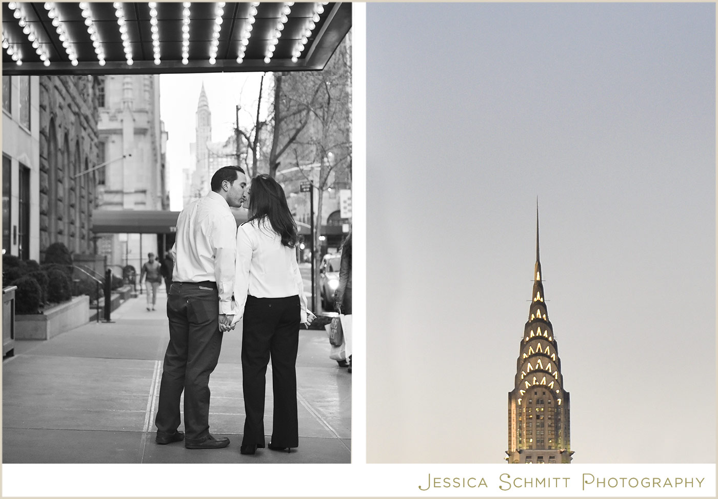 gramercy park hotel, Chrysler building engagement