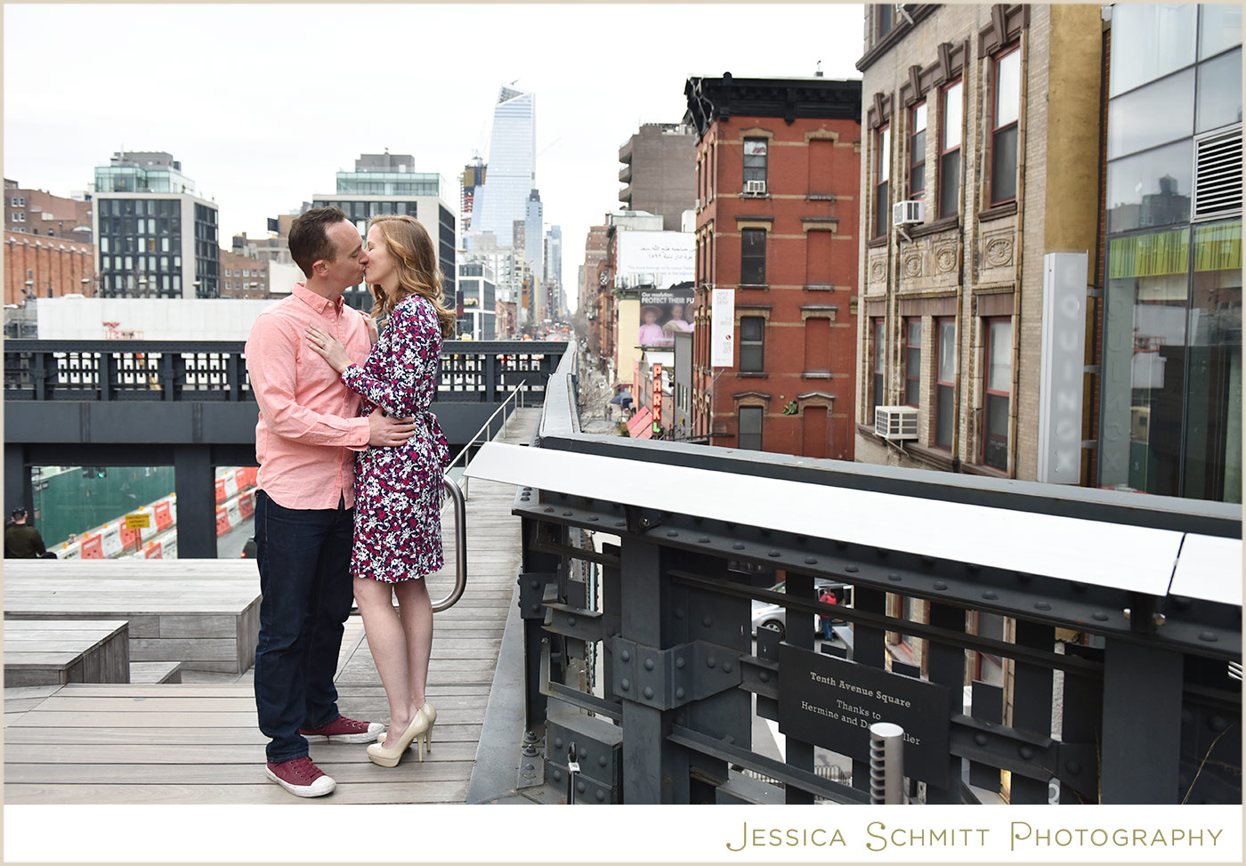high line engagement photography nyc