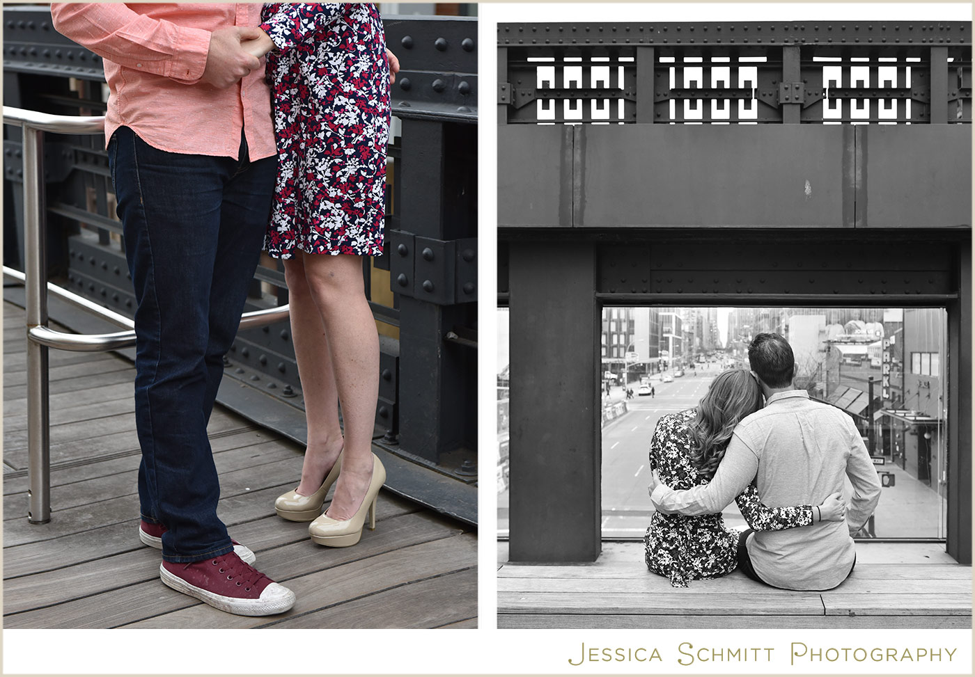 high line engagement photography nyc