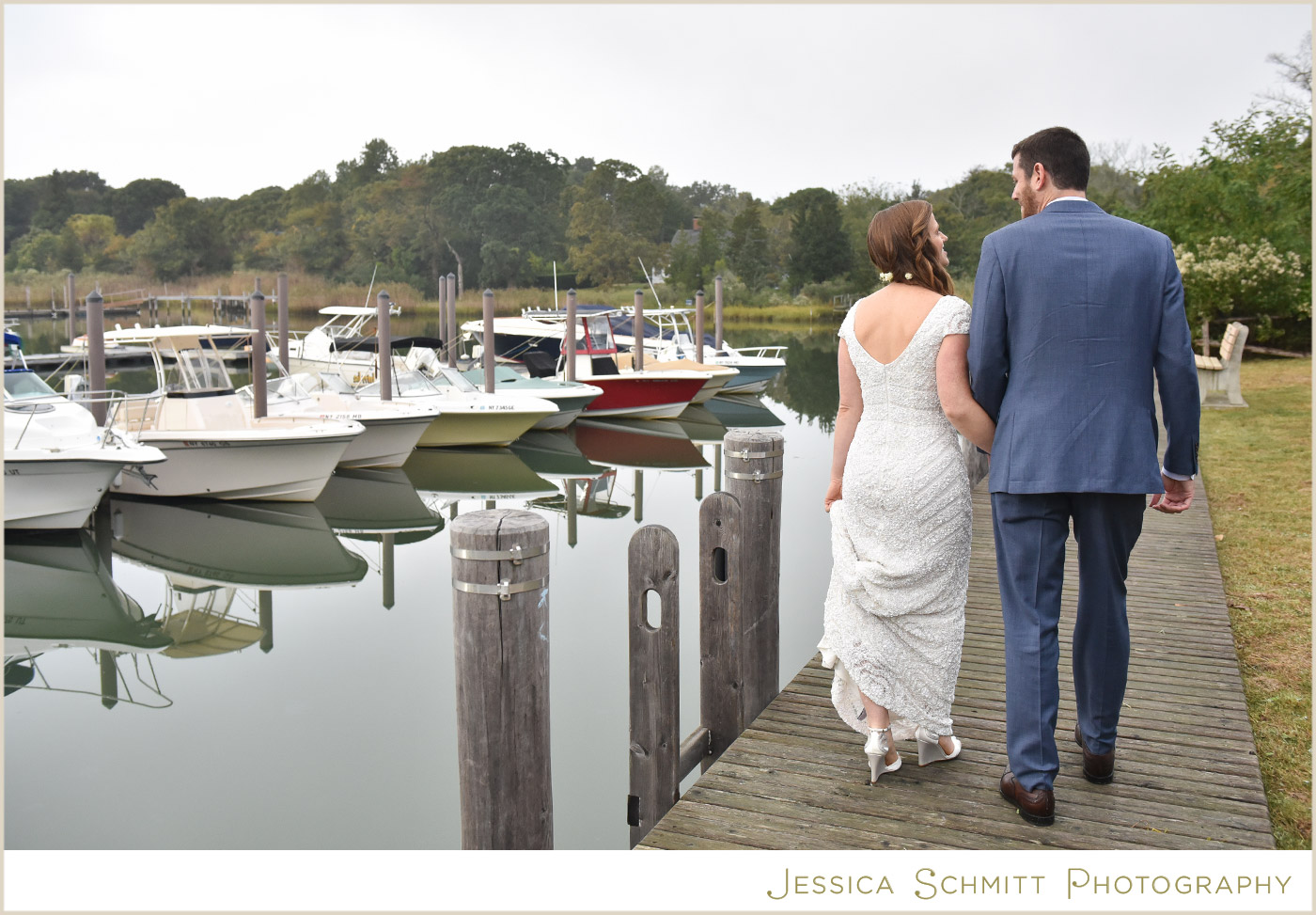 wedding photography hamptons marina