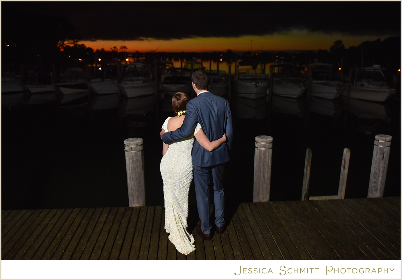 hamptons sunset wedding