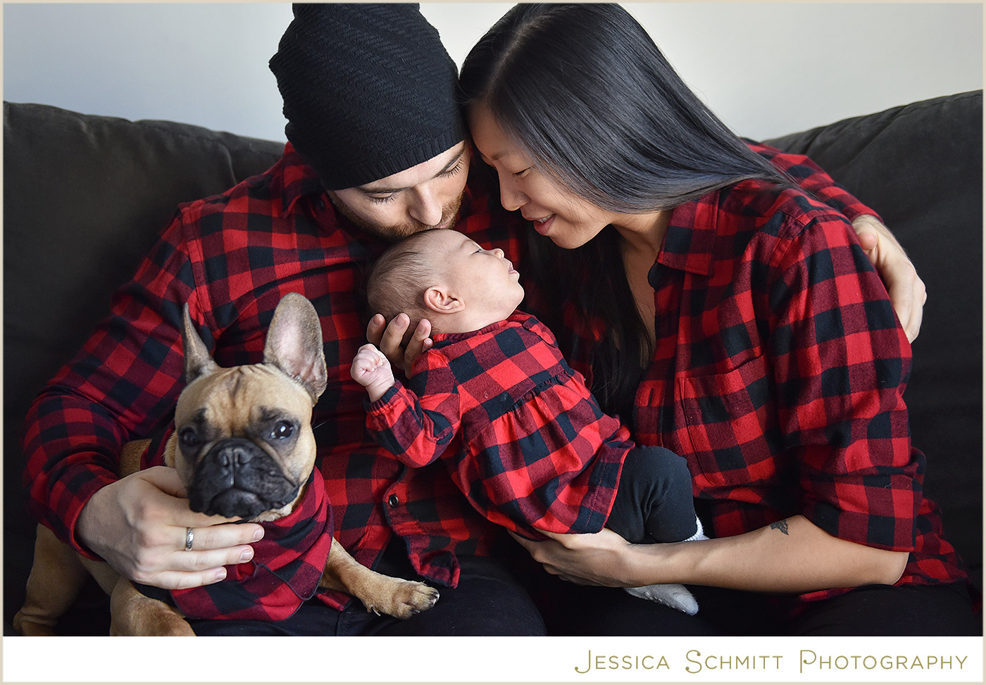 nyc family christmas card photography