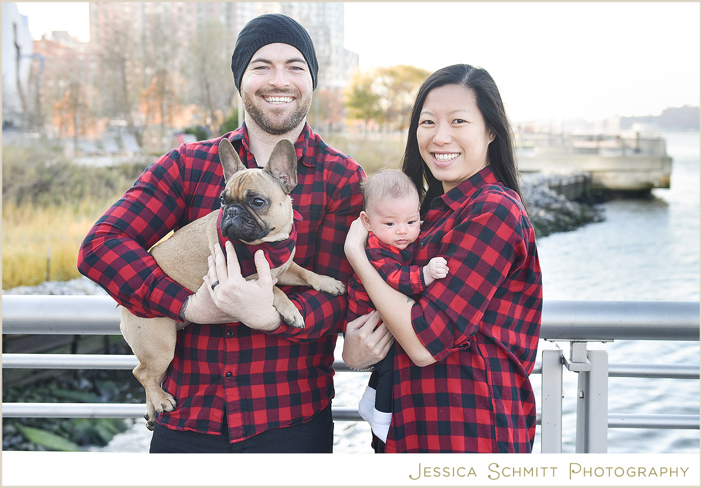 nyc family christmas card photography