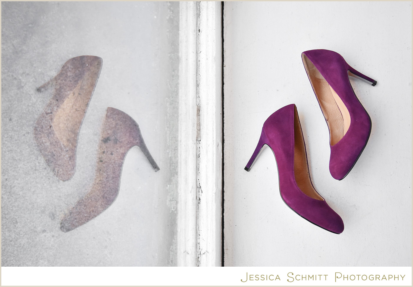 purple wedding shoes