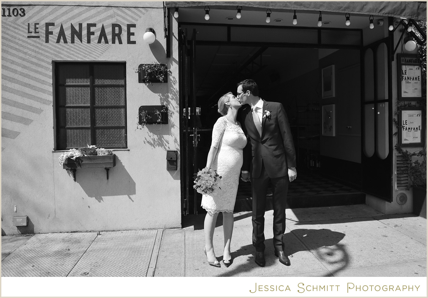brooklyn wedding, le fanfare