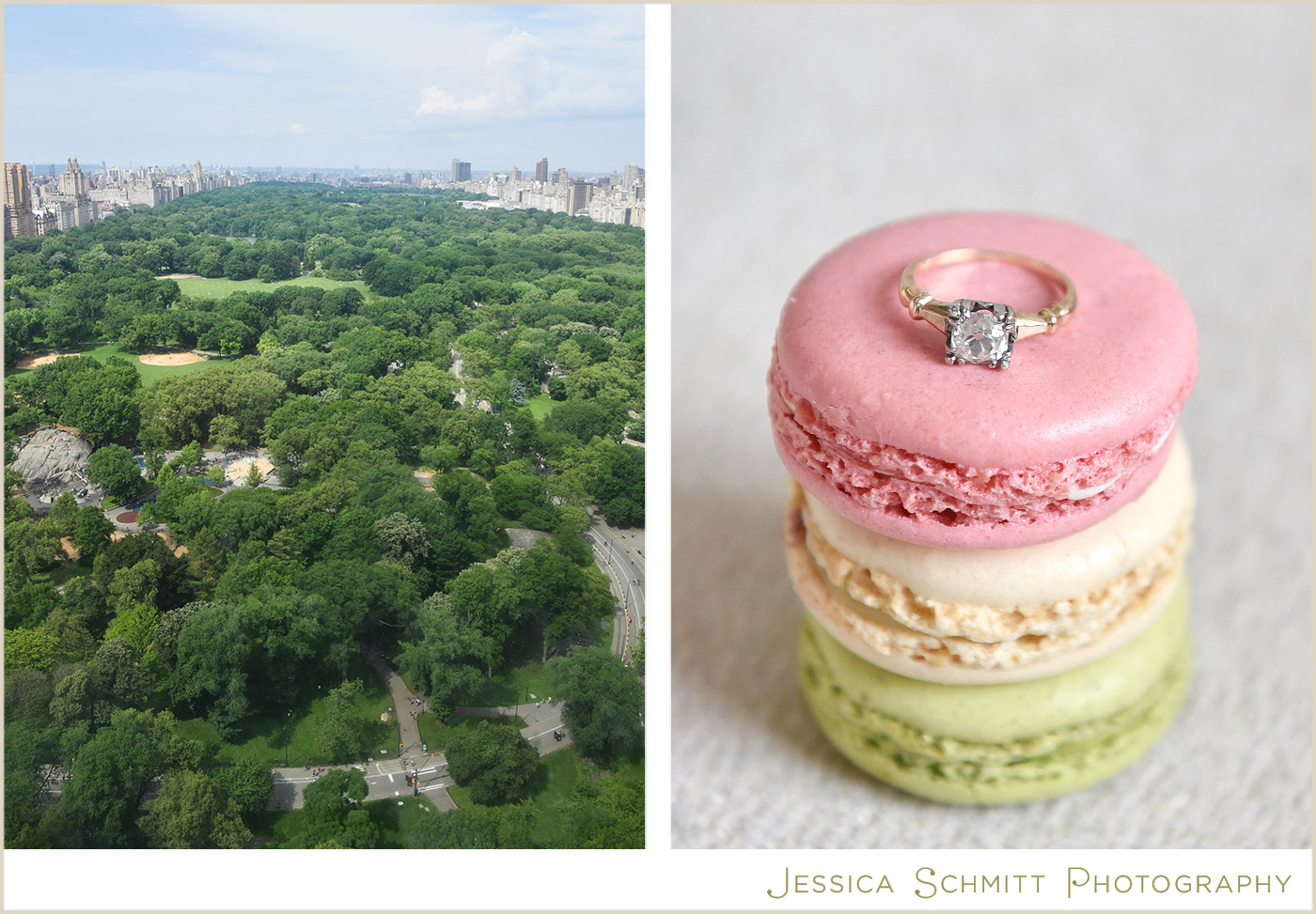LaDure wedding macaron