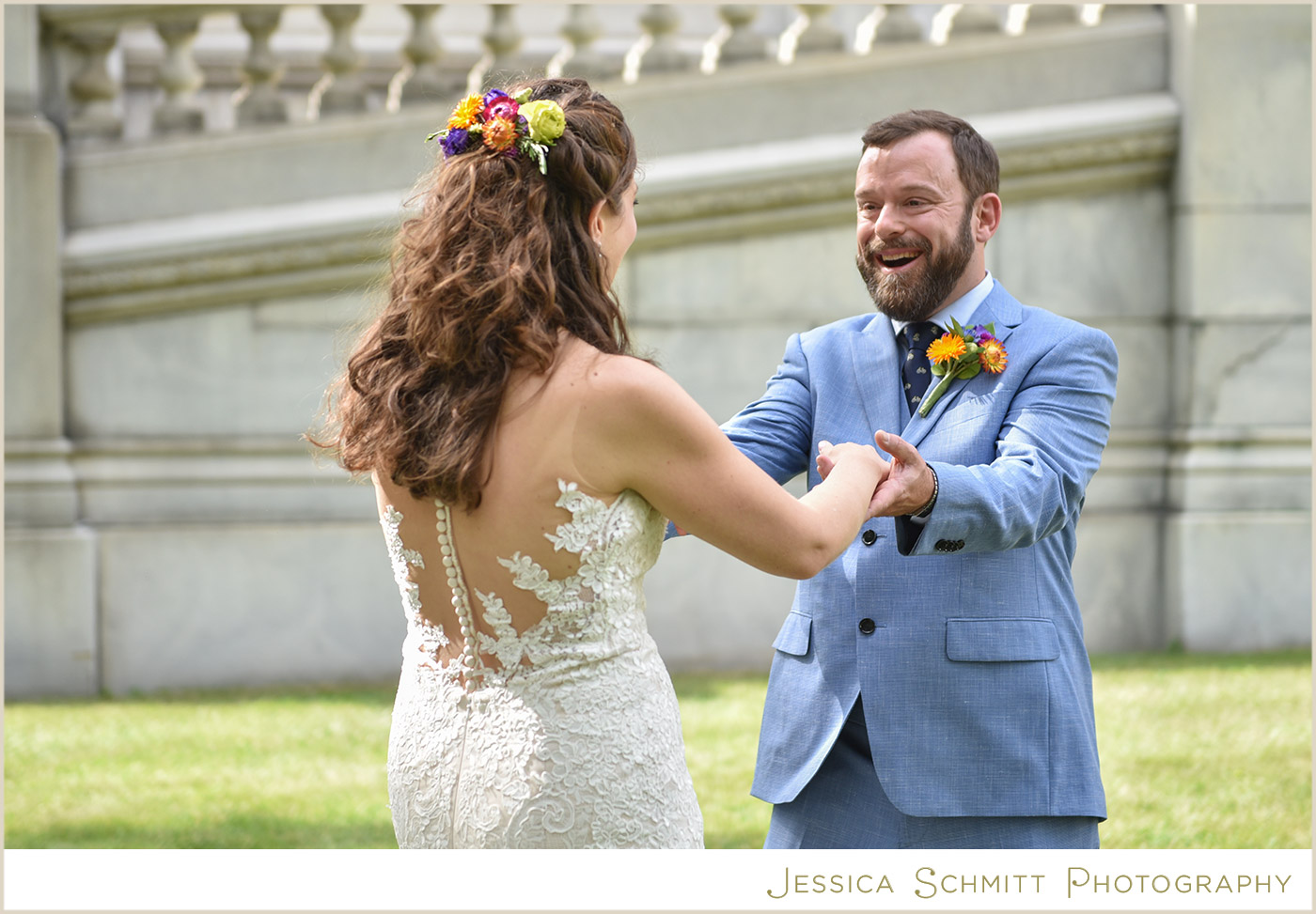 first look, denver wedding photographer