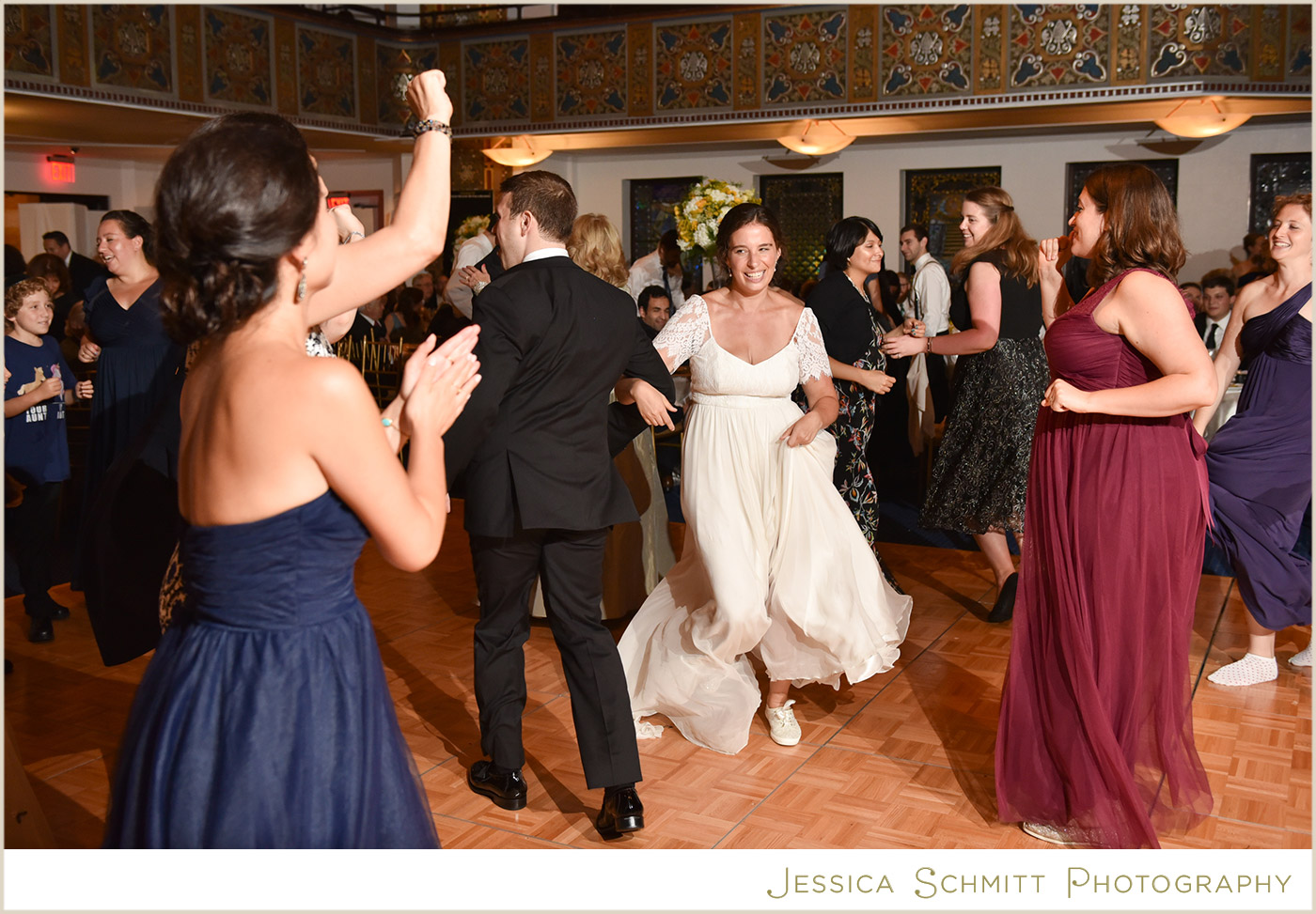 jewish wedding dancing