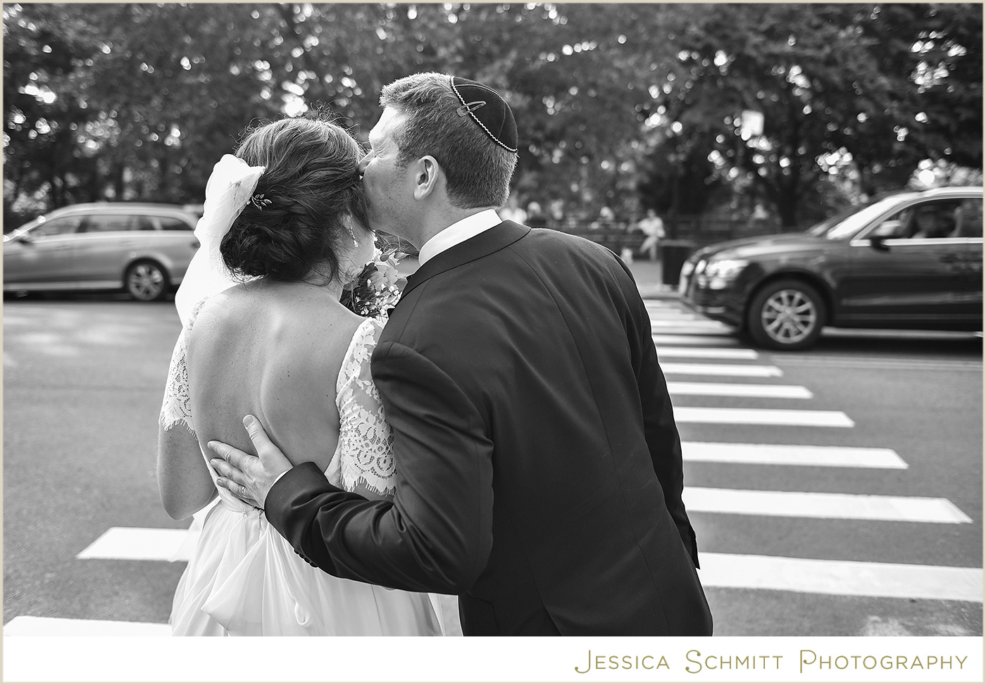 riverside park wedding photo