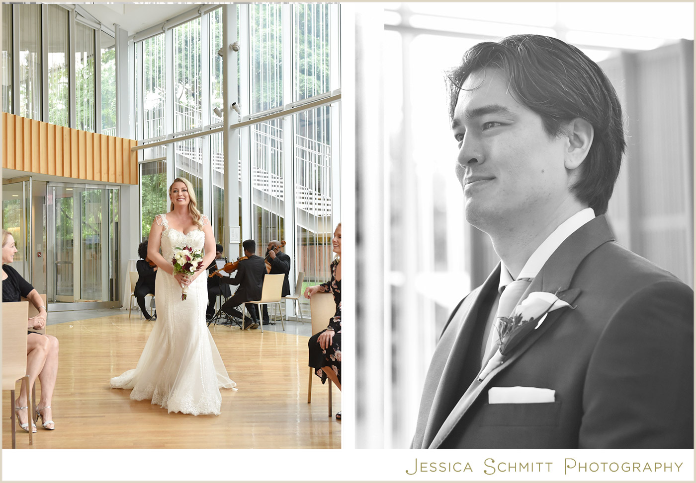 Brooklyn Botanic Gardens Wedding atrium