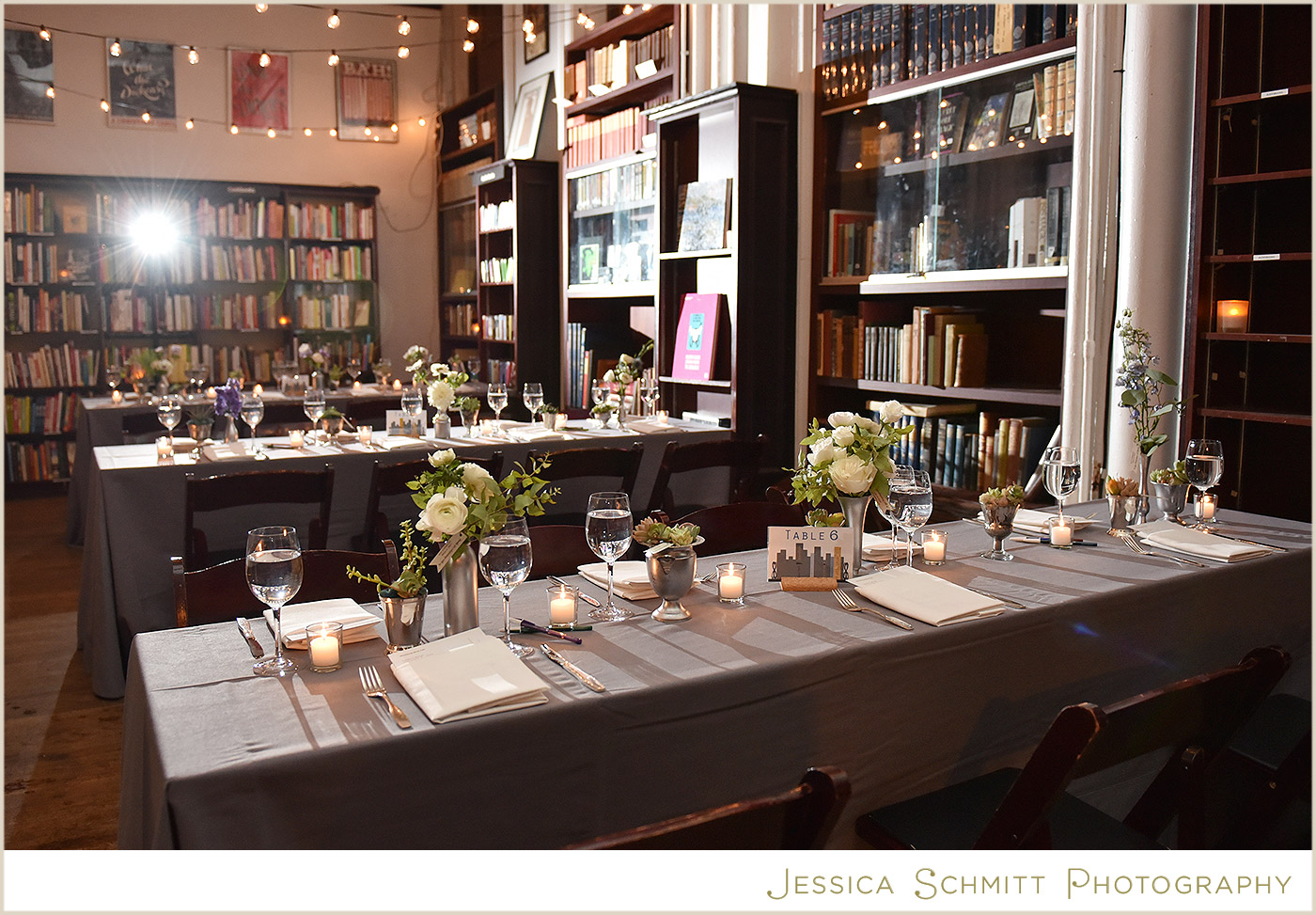 Housing Works Bookstore Cafe wedding