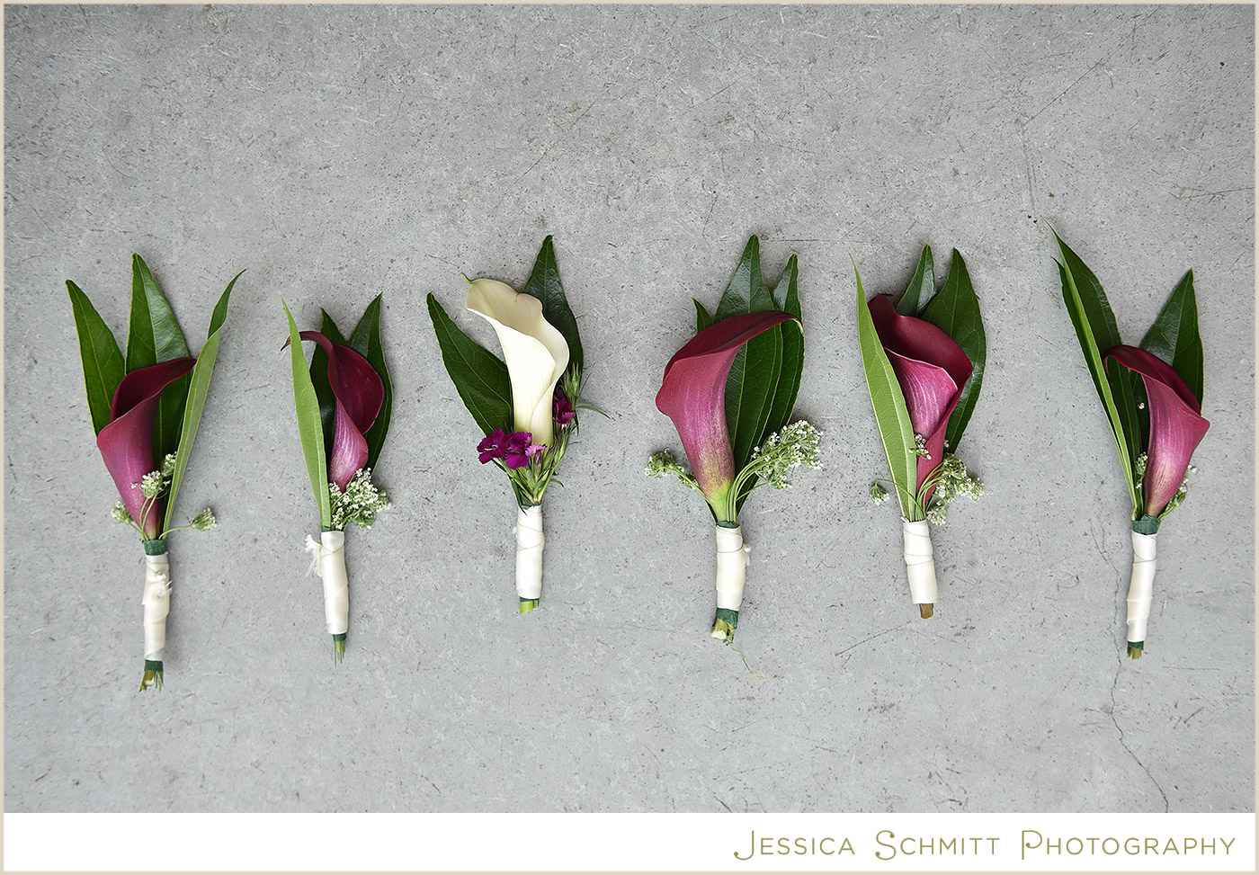 wedding orchid boutineer