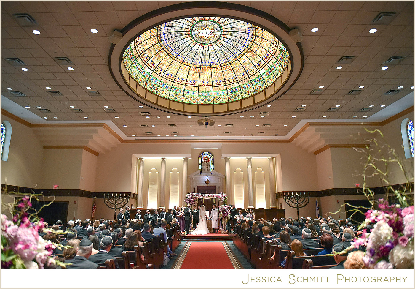 Temple Emanu-El wedding NJ