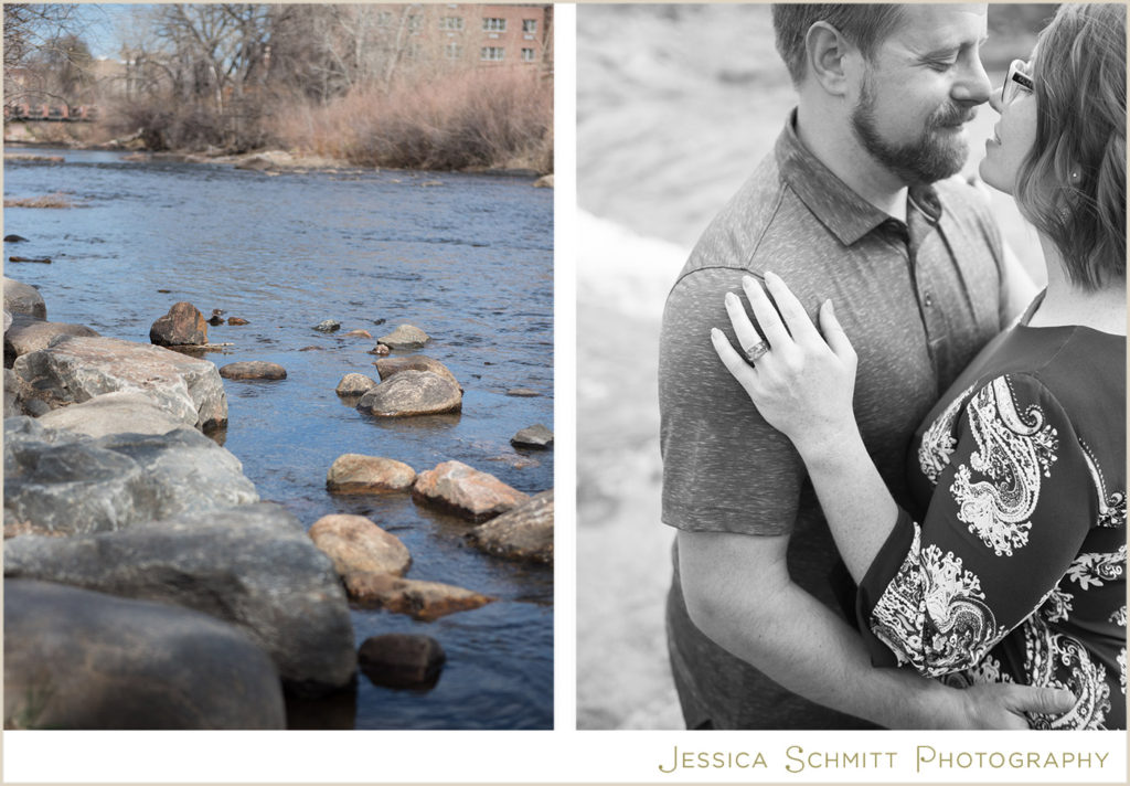 Golden, Colorado, engagement photography, clear creek