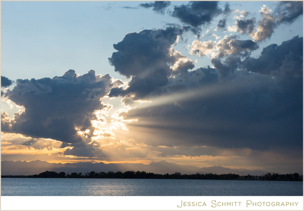 colorado sunset mountains