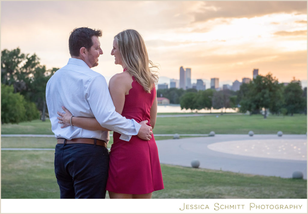 city park denver engagement photography