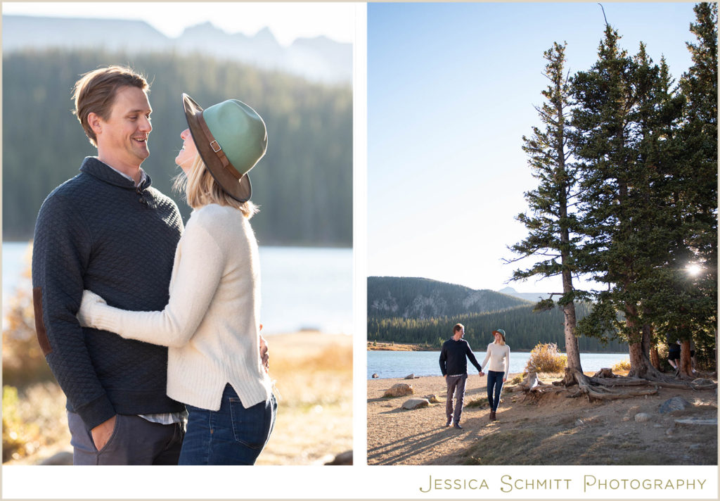 brainard lake colorado, engagement photography