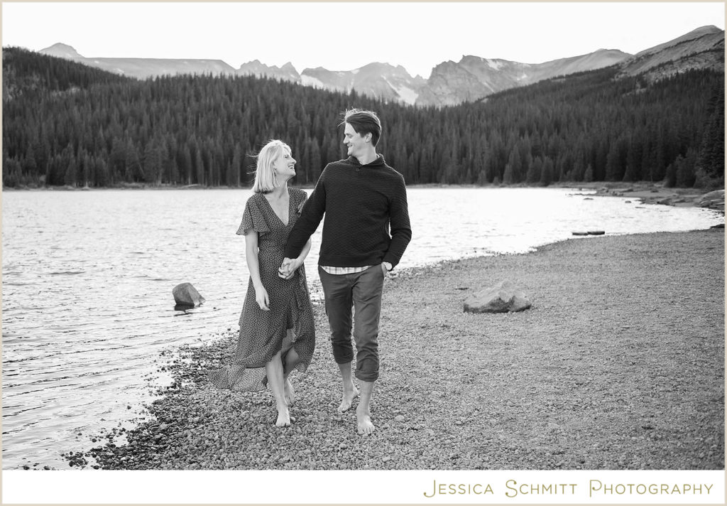 brainard lake colorado, engagement photography