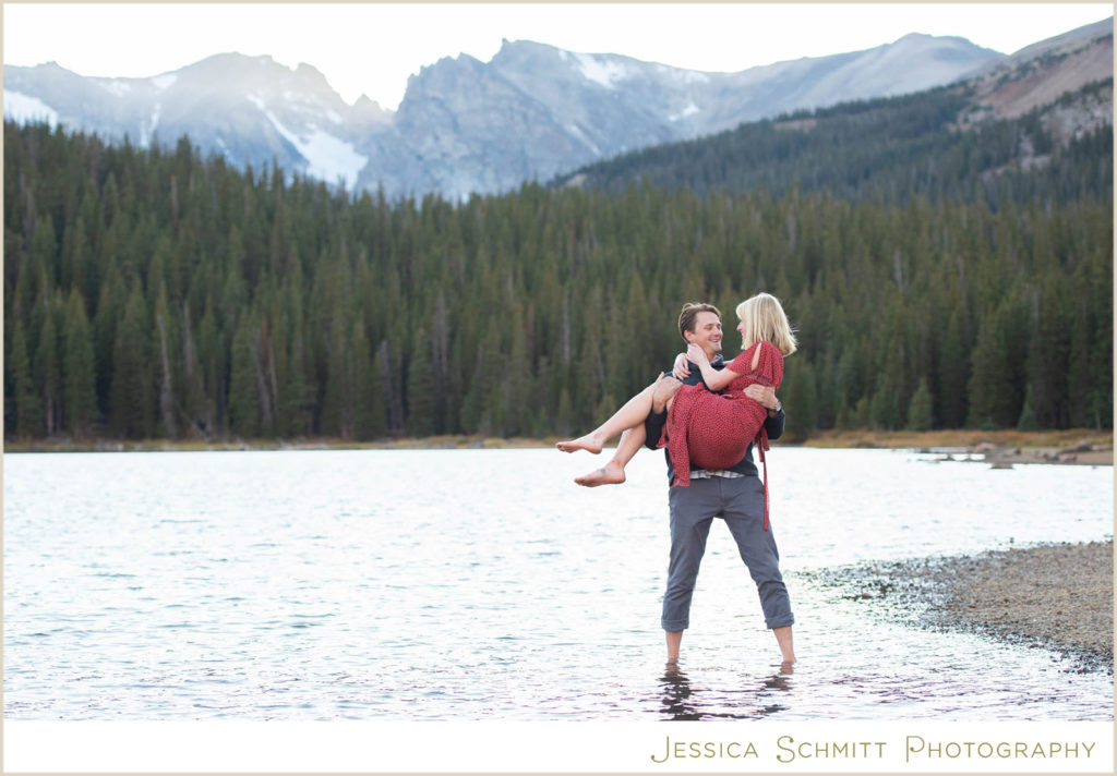 brainard lake colorado, engagement photography