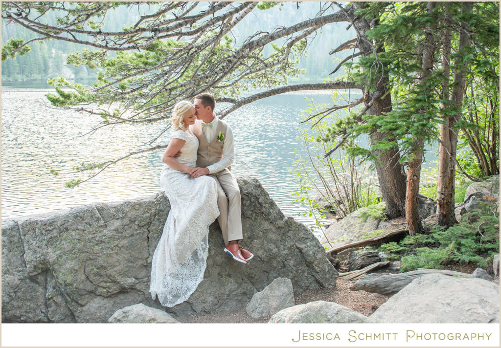 Bear Lake, colorado wedding, RMNP, estes, wedding photographer