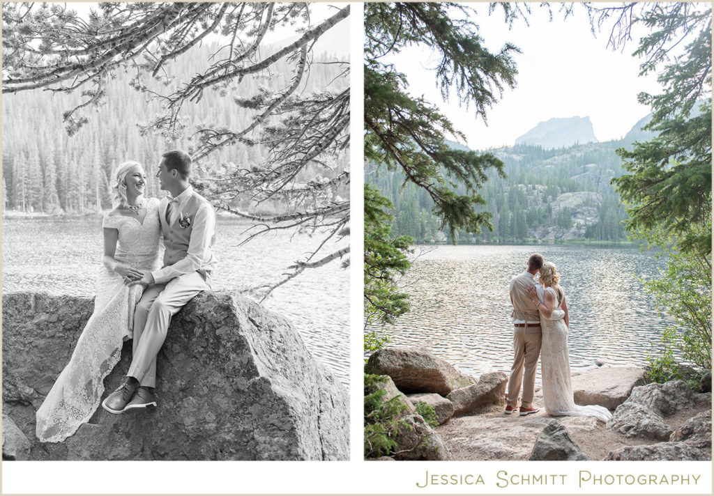 Bear Lake, colorado wedding, RMNP, estes, wedding photographer