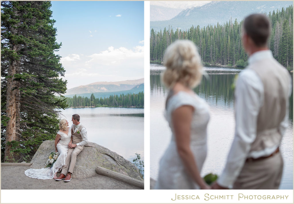 Bear Lake, colorado wedding, RMNP, estes, wedding photographer