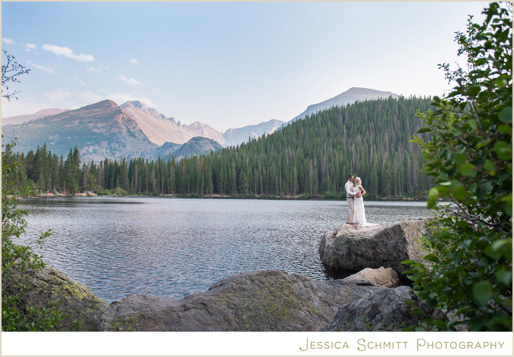 Bear Lake, colorado wedding, RMNP, estes, wedding photographer