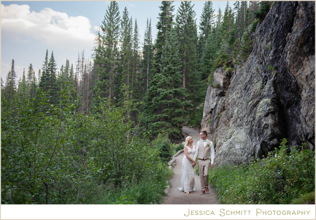Bear Lake, colorado wedding, RMNP, estes, wedding photographer