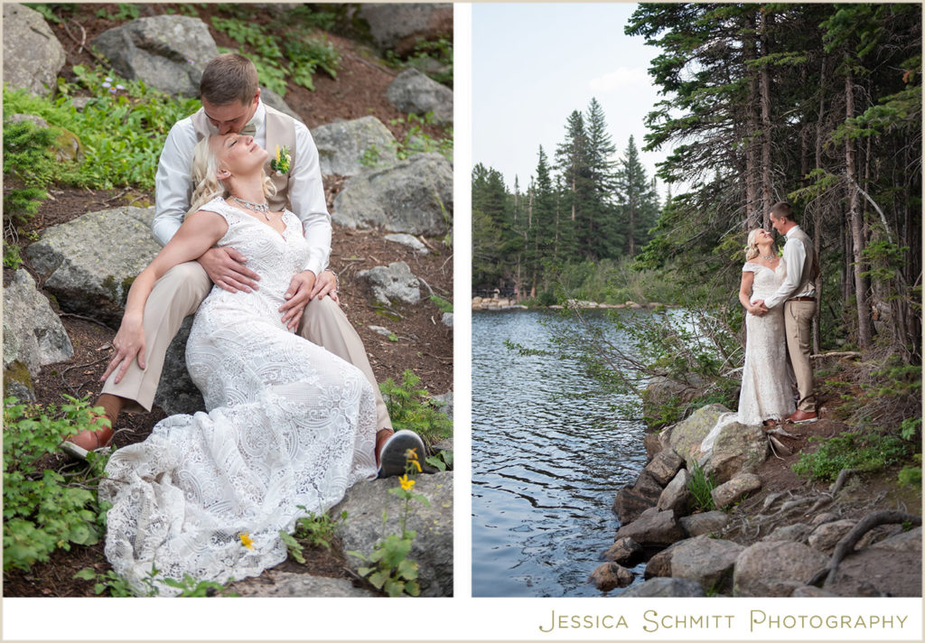 Bear Lake, colorado wedding, RMNP, estes, wedding photographer
