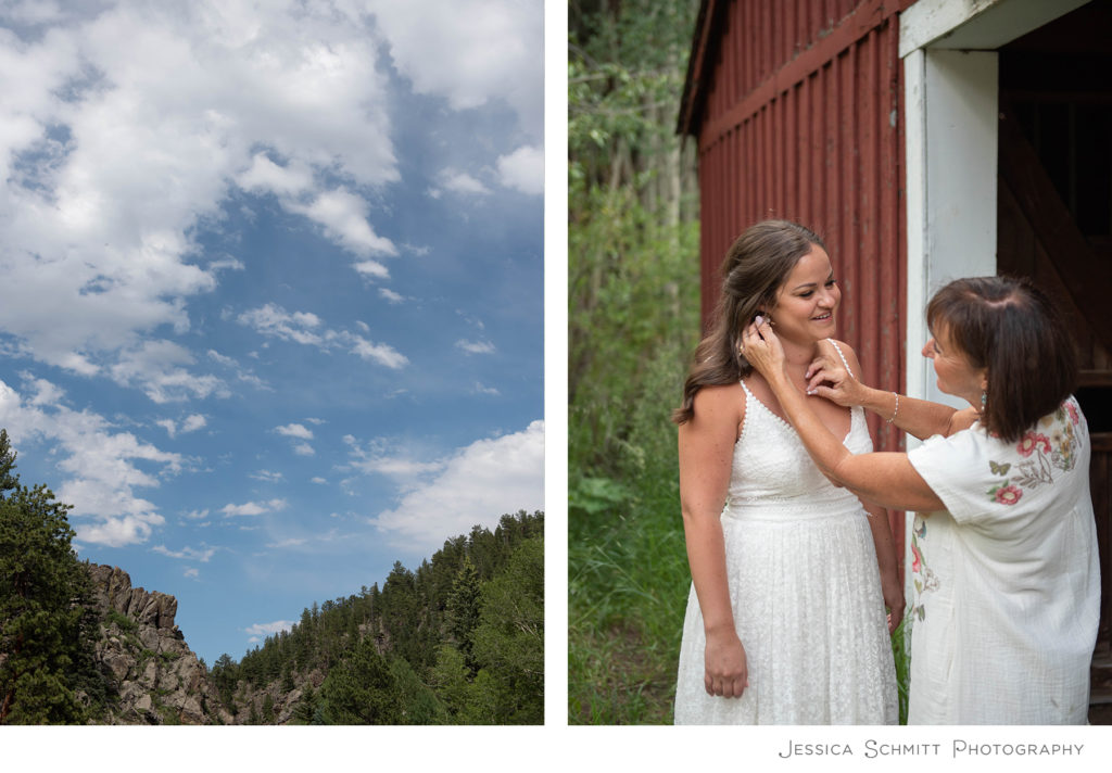 Wedding Golden Gate Canyon Park, Red Barn picnic