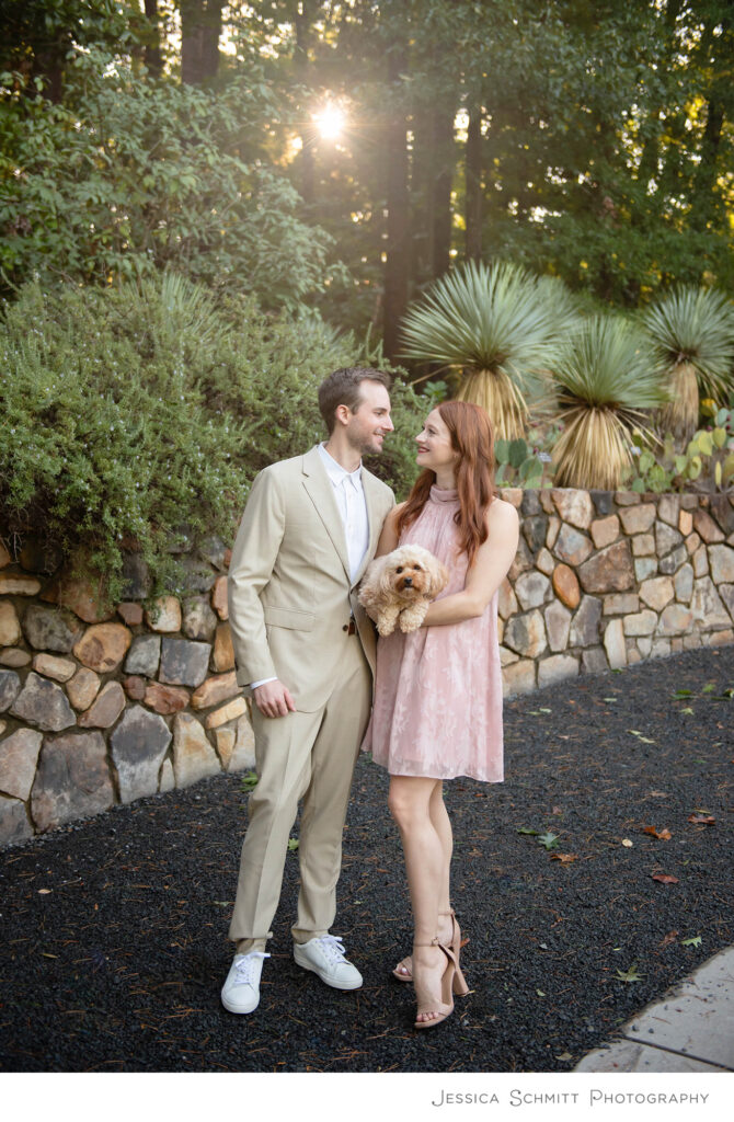 Duke Gardens, engagement photography