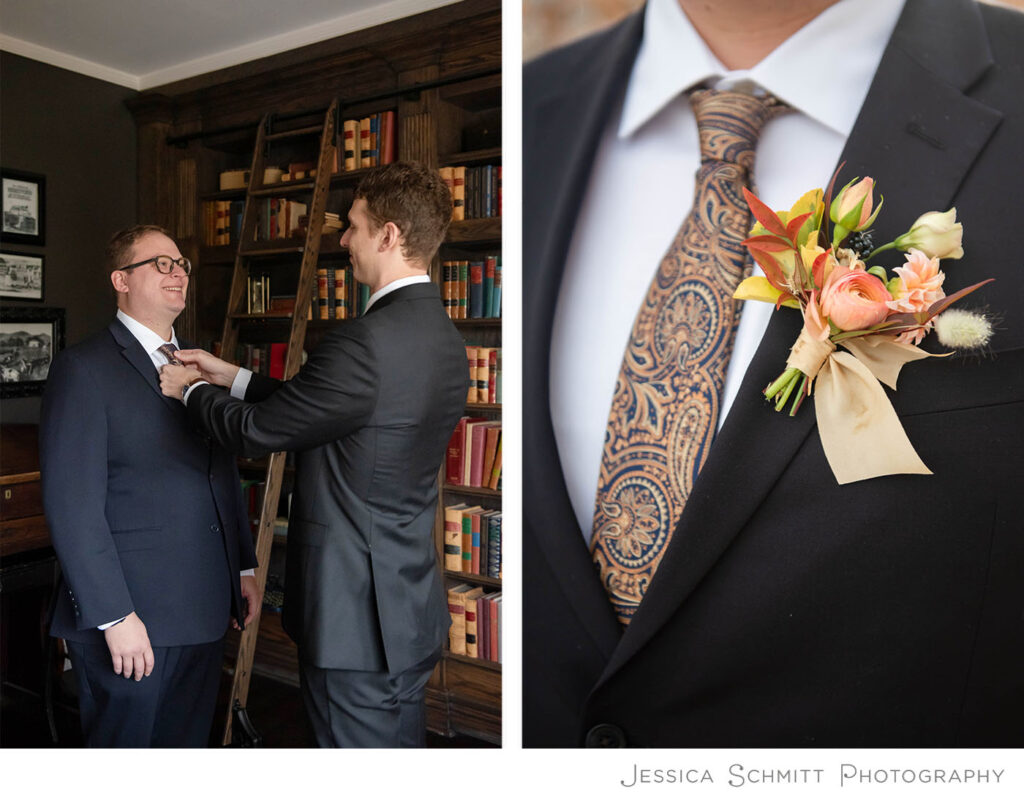 library room, The Manor House wedding, denver, colorado