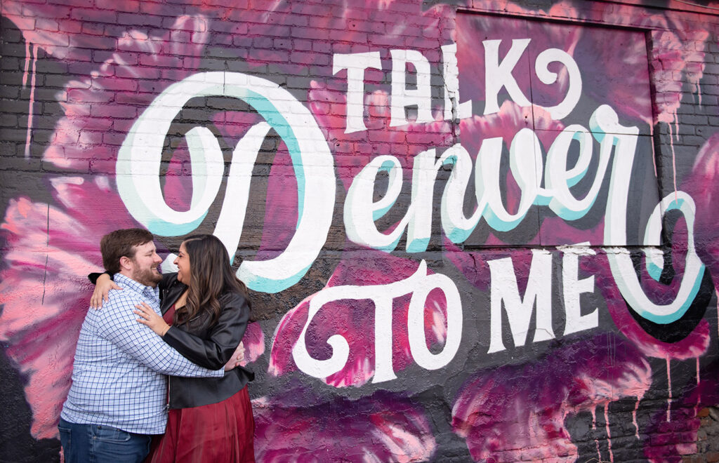 RiNO denver engagement photography