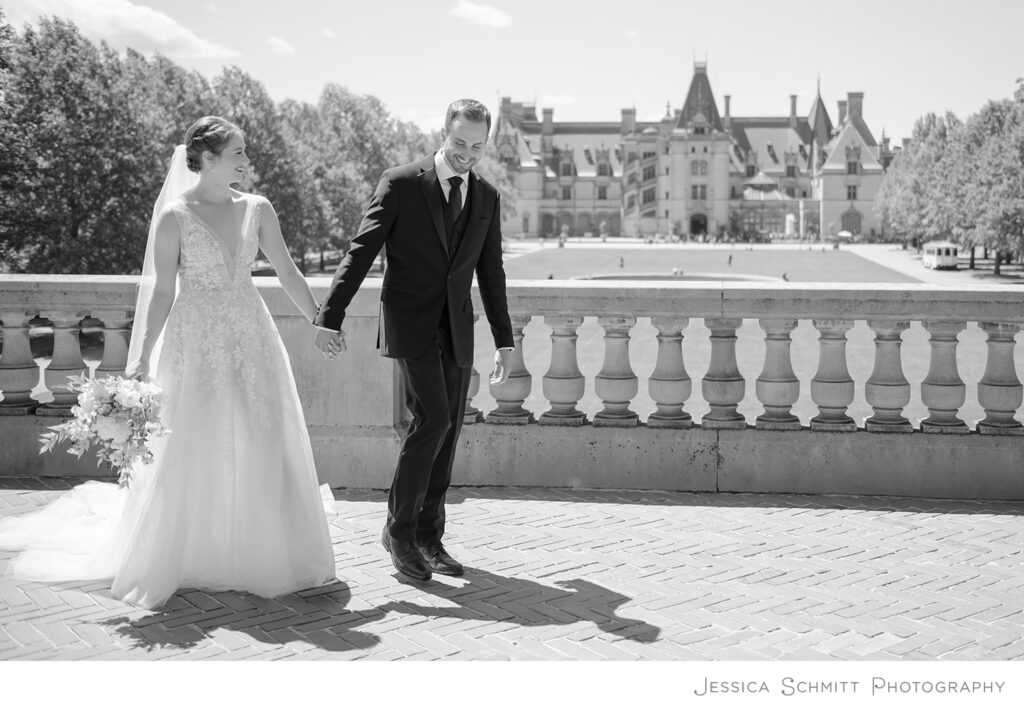 Biltmore Estate house wedding photography