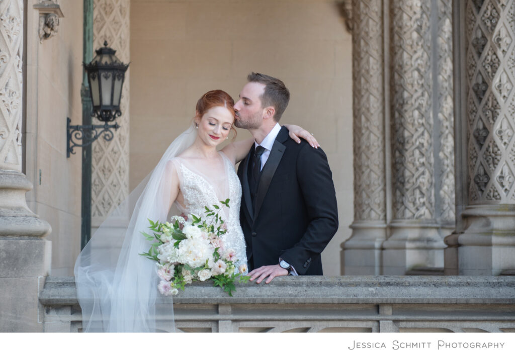 Biltmore Estate beautiful wedding photography, columns, terrace