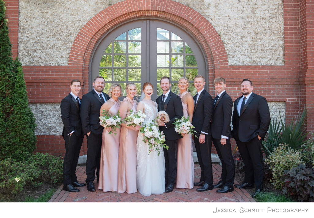 Biltmore conservatory wedding photography