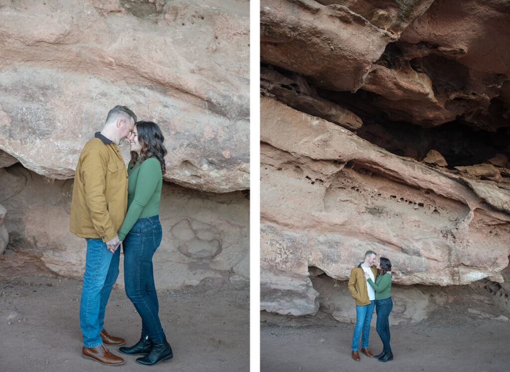 red rocks engagement photography, colorado