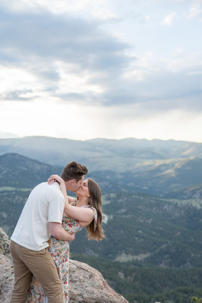 Lost Gulch Overlook, Boulder engagement photographer