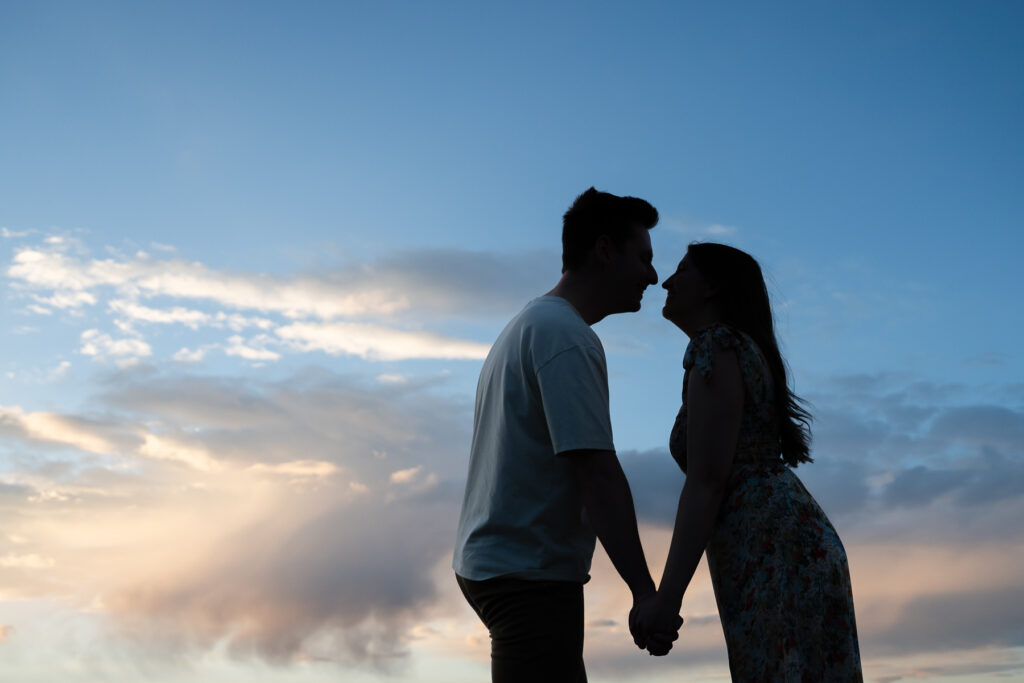 sunset, Boulder engagement photographer