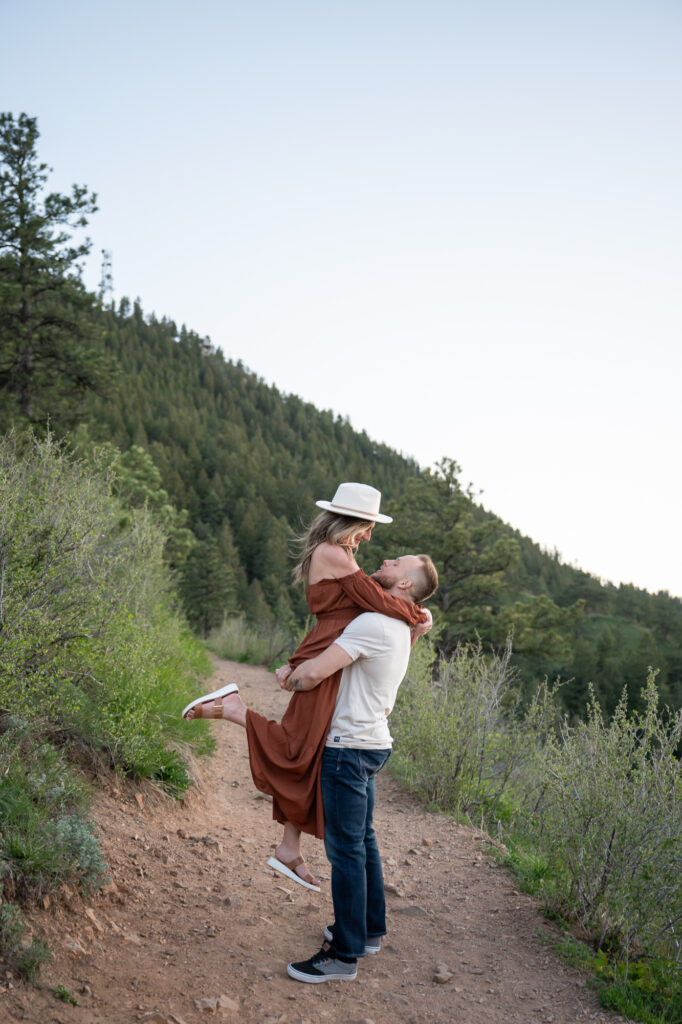 Lookout Mountain, denver engagement wedding photographer
