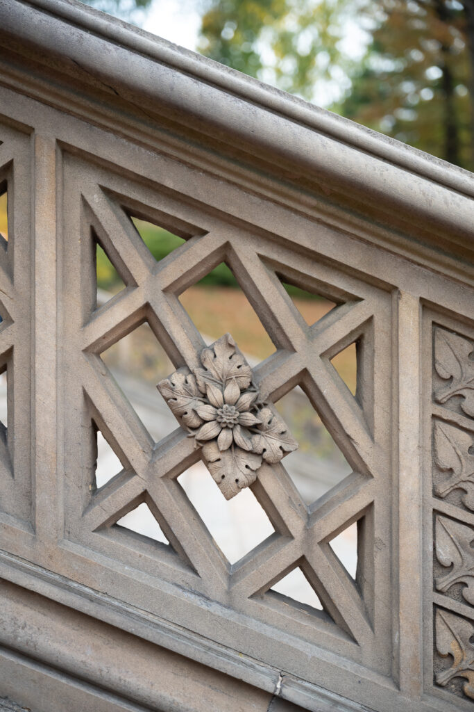 stonework at Bethesda terrace, Central Park